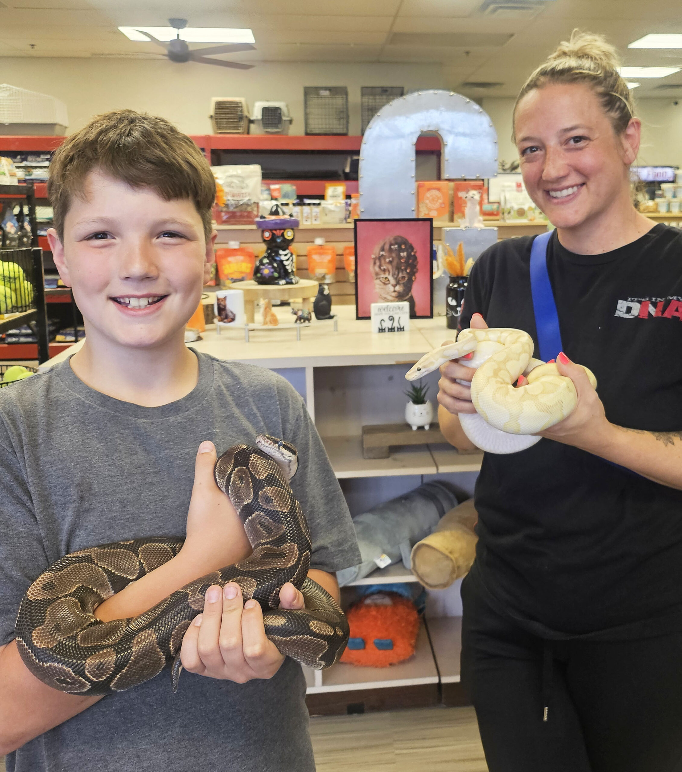 Snake adoption
