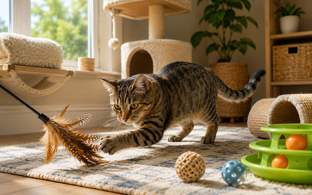 How to Keep Indoor Cats Active and Entertained During Summer